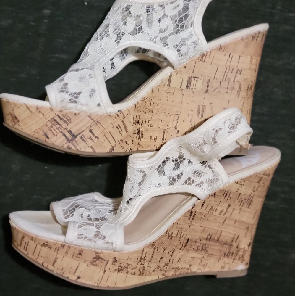 Fergalicious wedge shoes